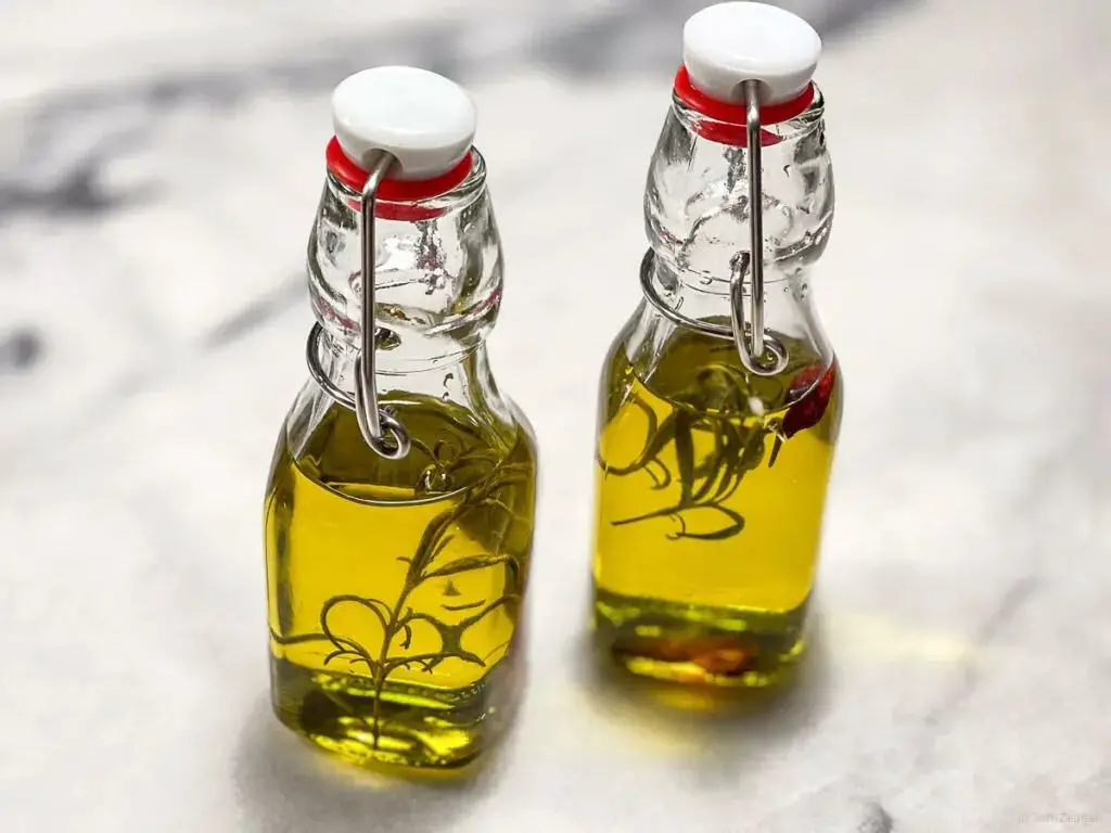 Chili and Rosemary Infused Olive Oil