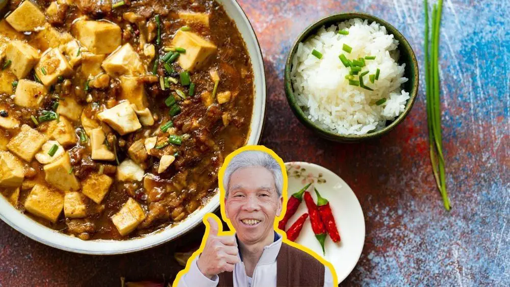Chinese Mapo Tofu with Ground Chicken