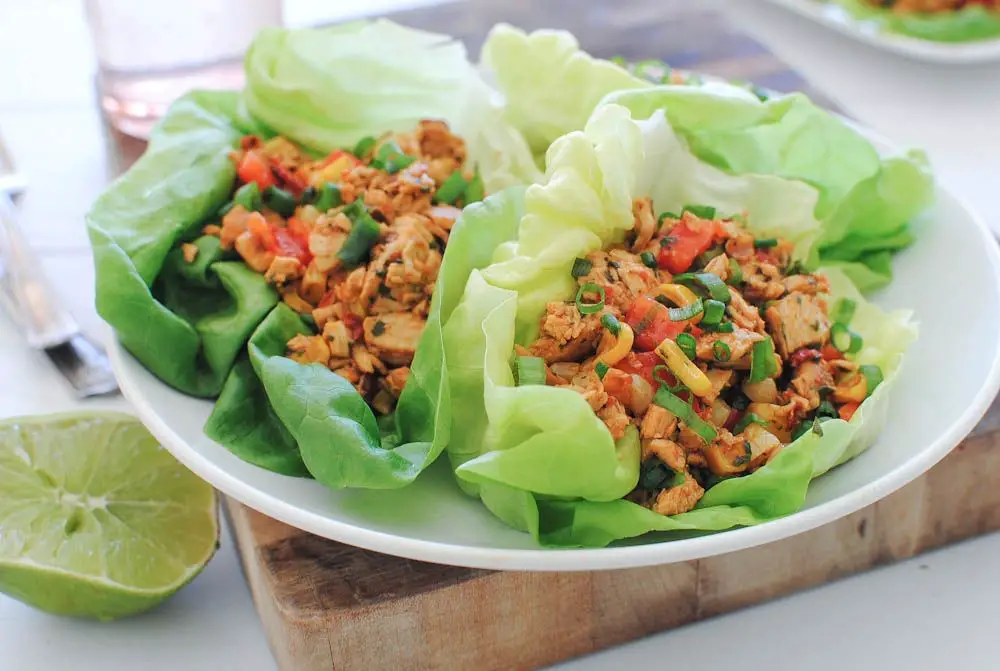 Chipotle Chicken Lettuce Wraps