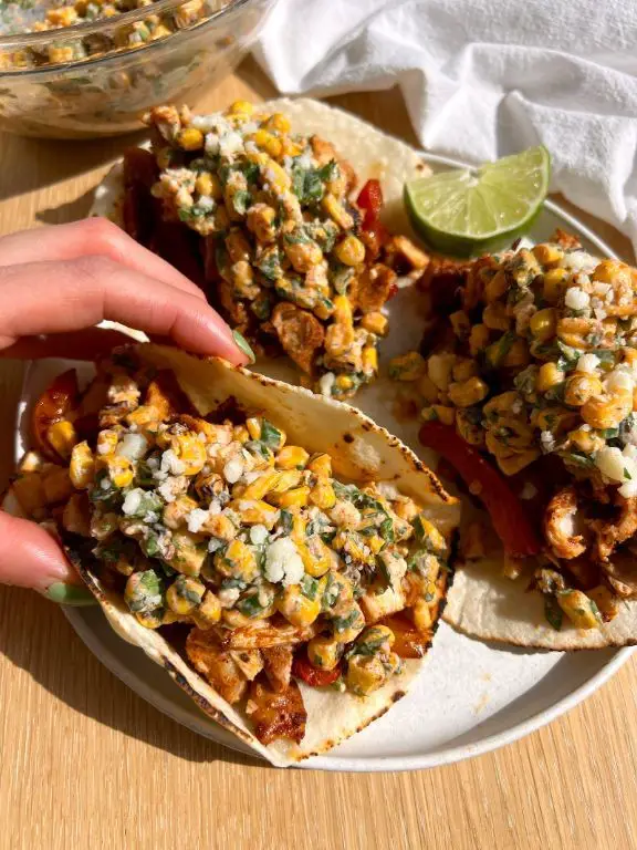 Chipotle Chicken Street Corn