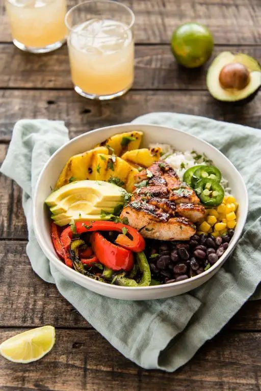 Chipotle Pineapple Chicken Fajitas