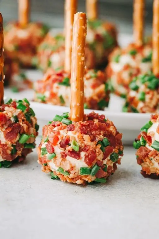 Chive and Bacon Cheese Balls