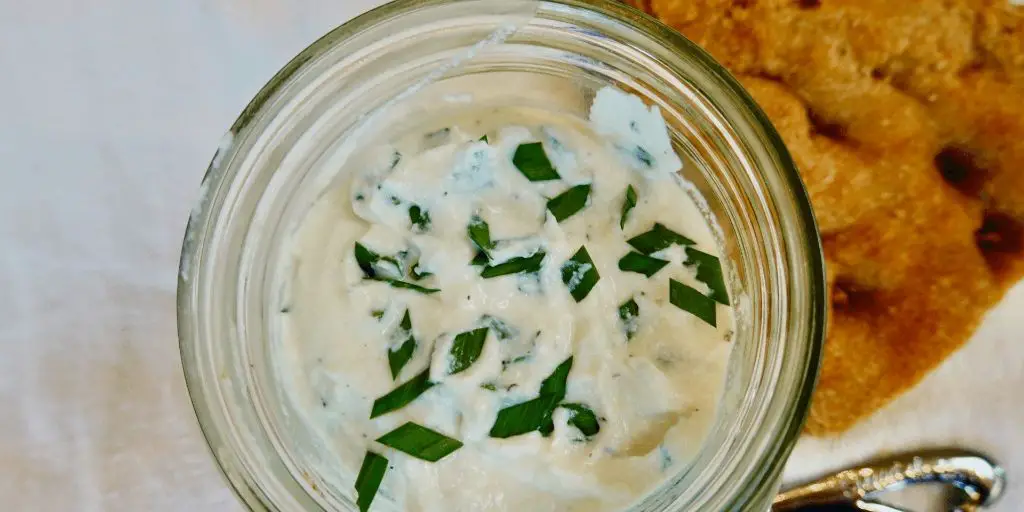 Chive and Onion Kefir Cheese