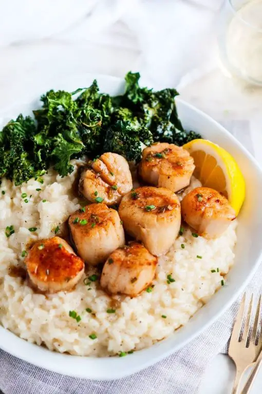 Chive and Parmesan Risotto