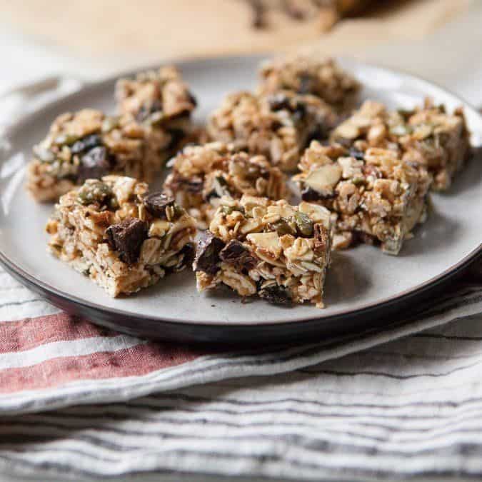 Chocolate Cherry Oatmeal Bars