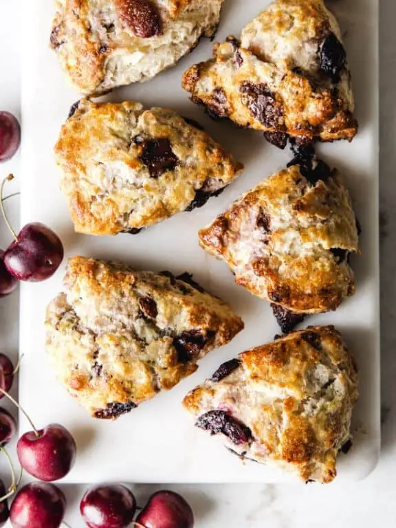 Chocolate Cherry Scones