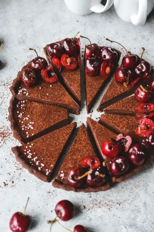 Chocolate Cherry Tart