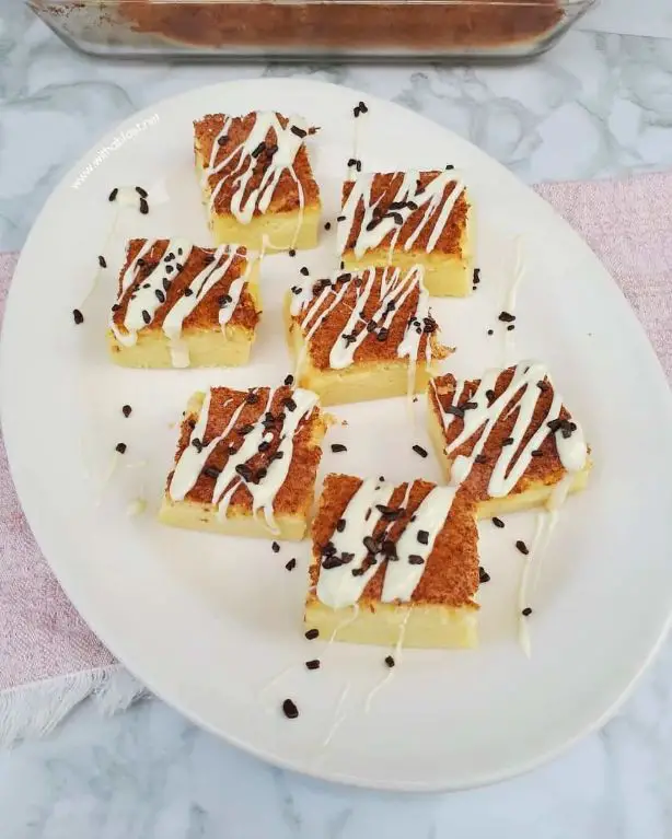 Chocolate Drizzle Melk Tart