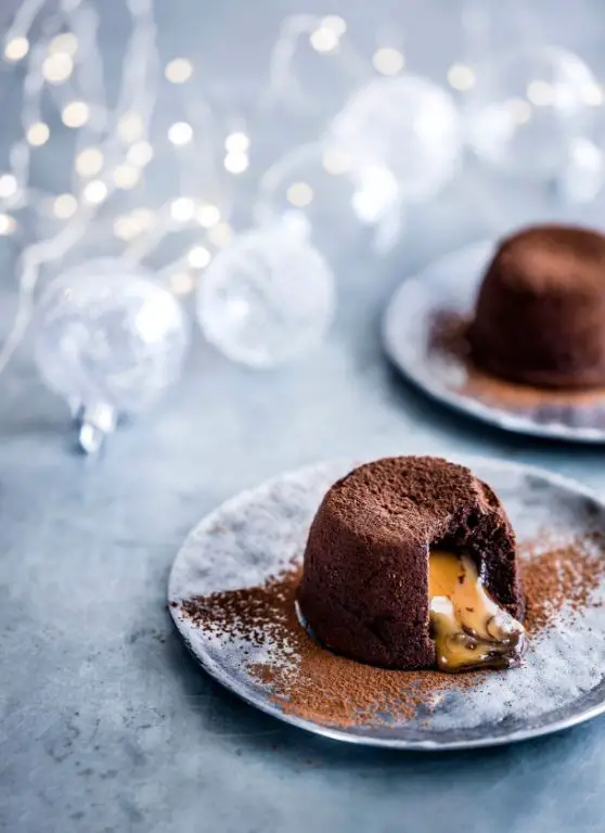 Chocolate Fondant with Salted Caramel