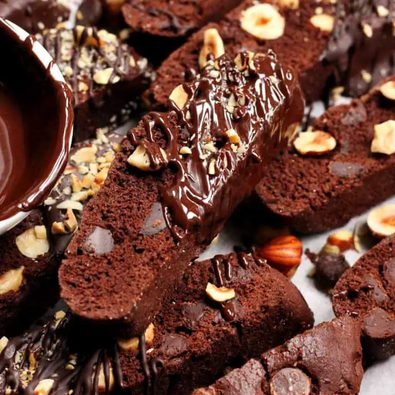 Chocolate Hazelnut Biscotti
