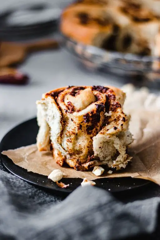 Chocolate Hazelnut Mini Naan Rolls