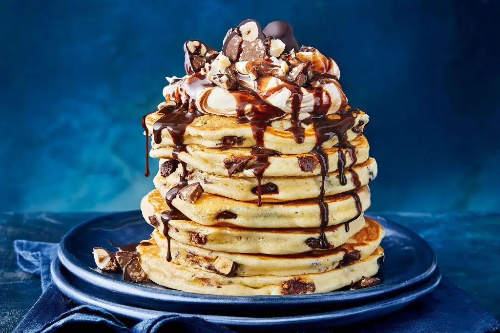 Chocolate Hazelnut Pancakes