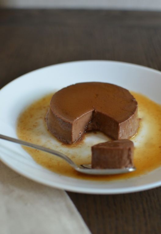 Chocolate Infused Crème Caramel