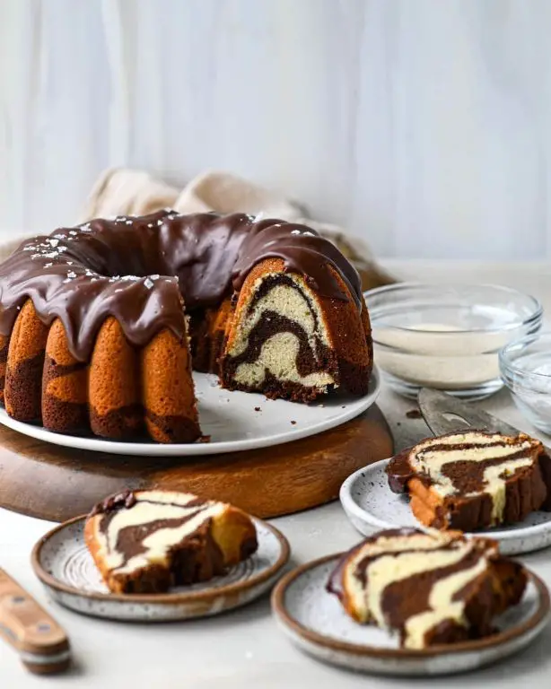 Chocolate Marble Pound Cake