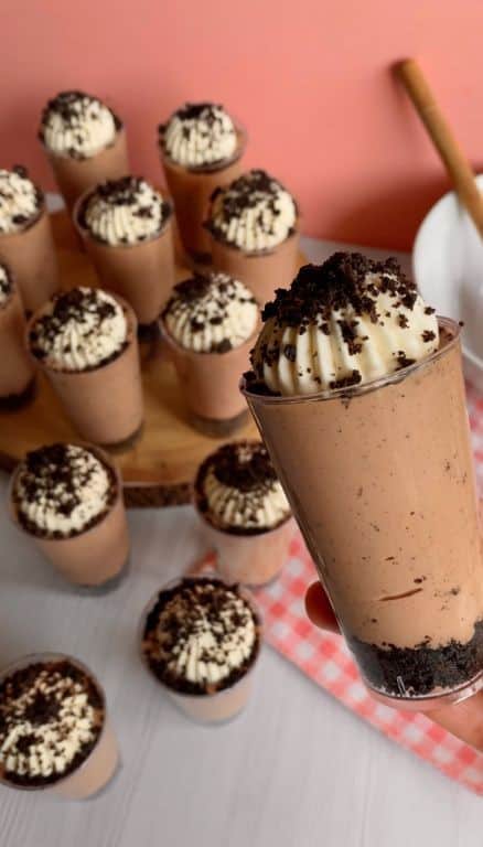 Chocolate Mousse Mini Dessert Cups