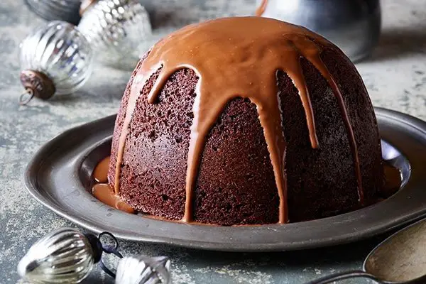 Chocolate Orange Christmas Pudding