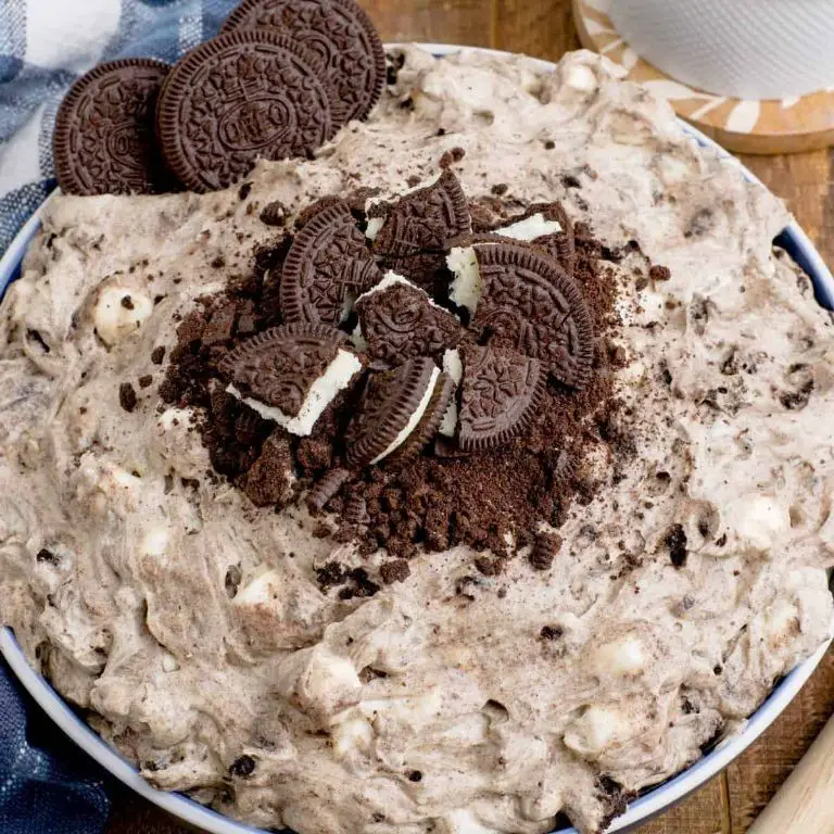 Chocolate Oreo Fluff Dip