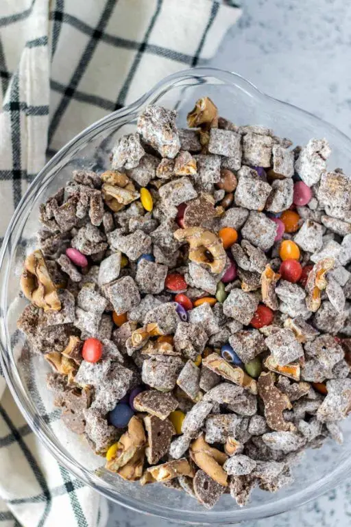 Chocolate Peanut Butter Banana Muddy Buddies