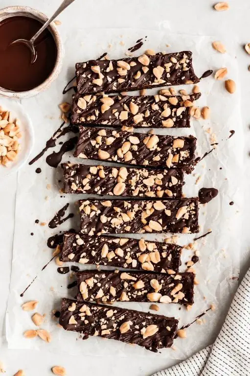 Chocolate Peanut Butter Protein Bars
