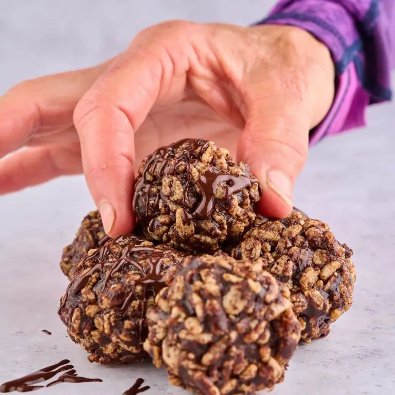 Chocolate Rice Krispies Energy Bites