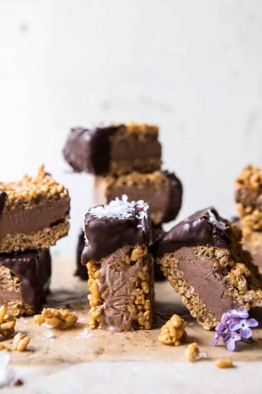 Chocolate Rice Krispies Ice Cream Topping
