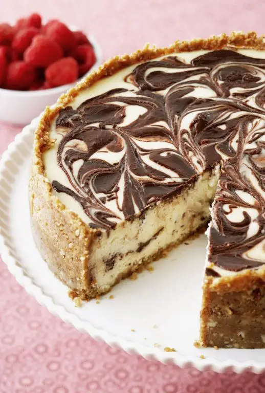 Chocolate Swirl Cheesecake