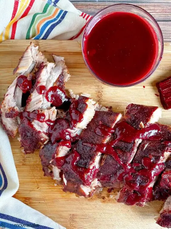 Chokeberry BBQ Sauce for Ribs