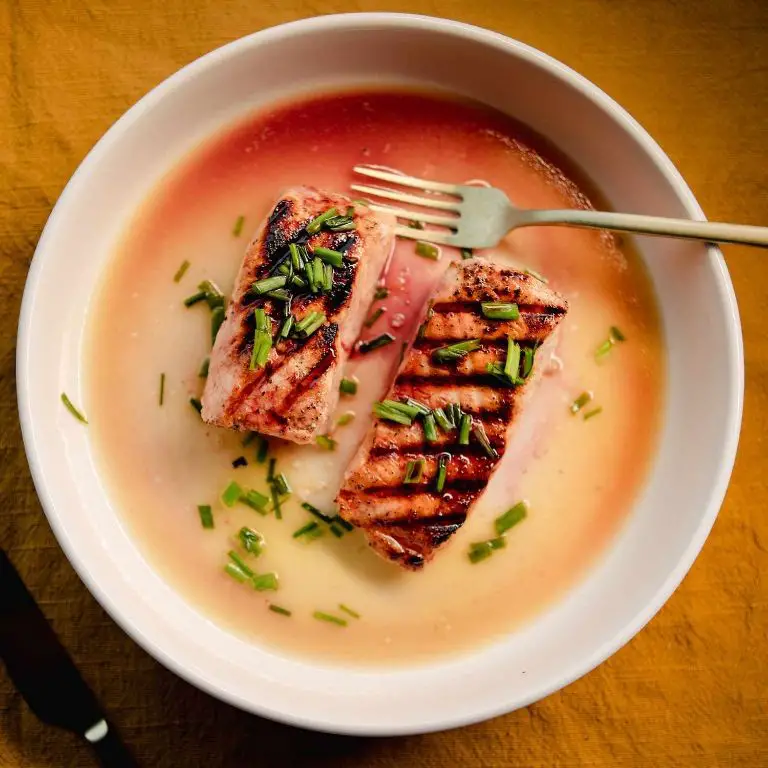 Chokeberry Glazed Salmon