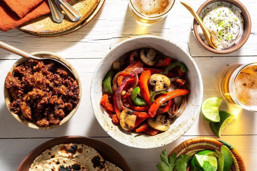 Chorizo Fajitas with Spicy Fajita Seasoning