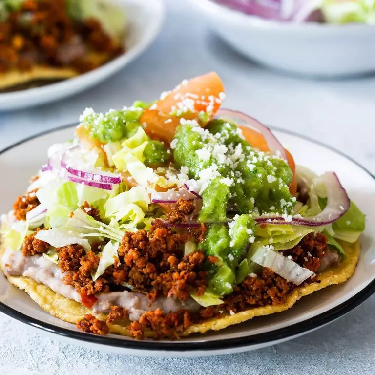 Chorizo and Guacamole Tostadas