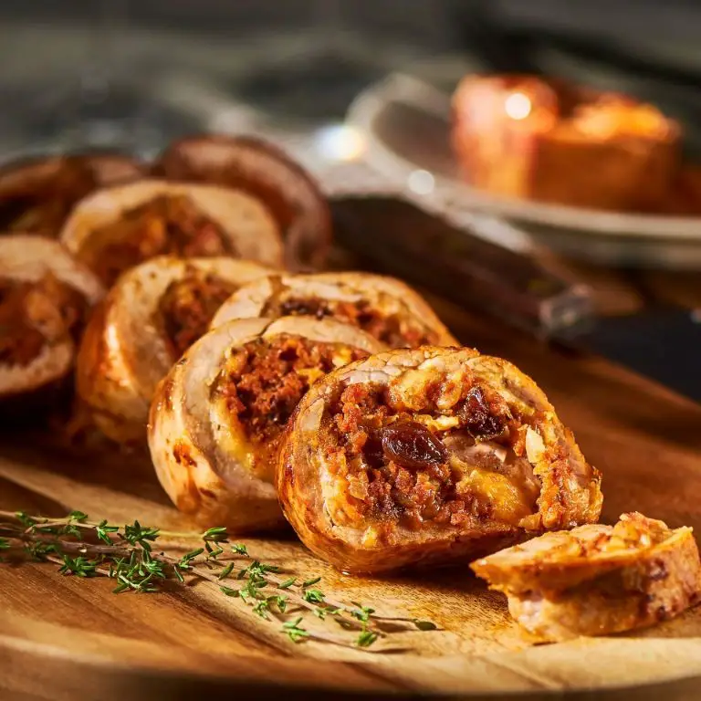 Chorizo and Manchego Stuffed Pork Loin