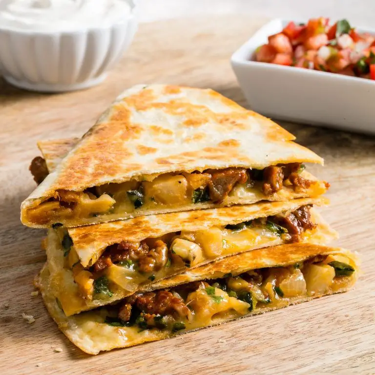 Chorizo and Potato Quesadilla