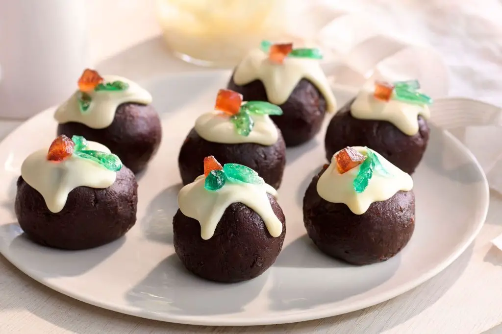 Christmas Pudding Truffles