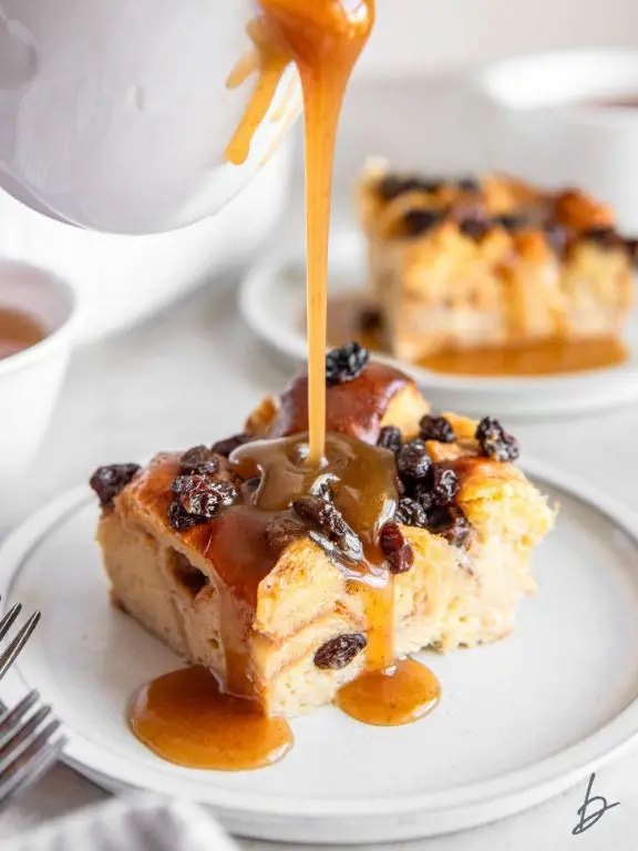 Christmas Pudding with Whiskey Sauce