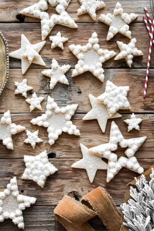 Christmas Star Sugar Cookies
