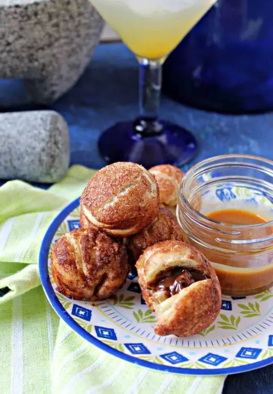 Churro Truffles with Dark Chocolate Shell