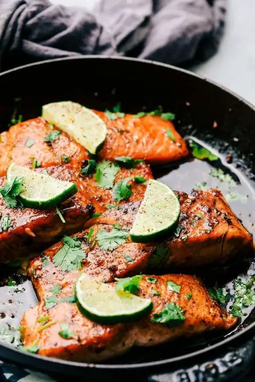 Cilantro Butter Salmon
