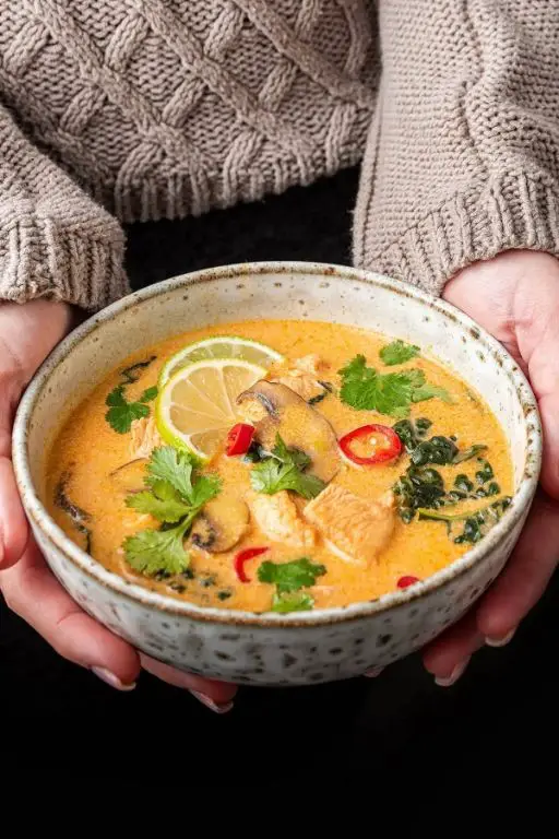 Cilantro Coconut Curry Soup