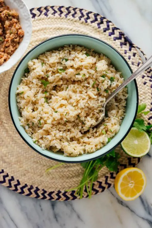 Cilantro Lime Brown Rice