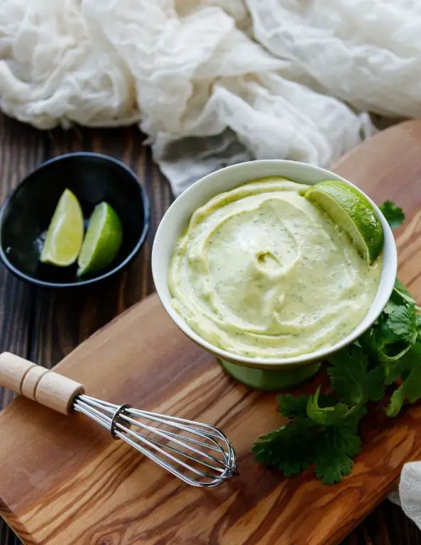 Cilantro Lime Mayonnaise