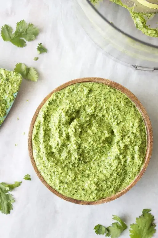 Cilantro Lime Pesto with Cashews