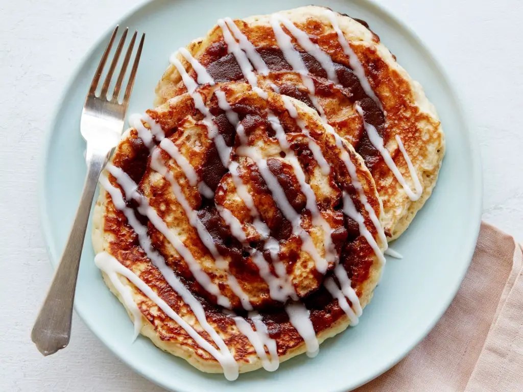 Cinnamon Roll Pancakes