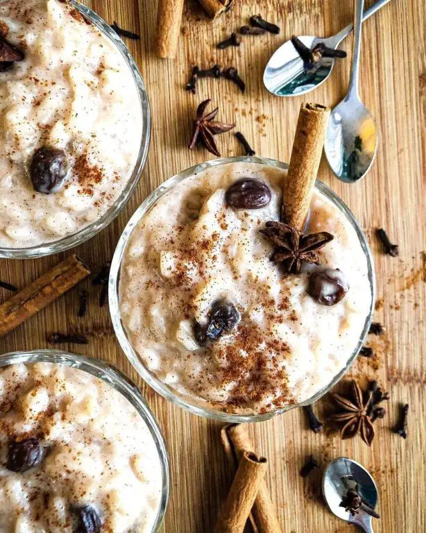 Cinnamon Spiced Rice Pudding