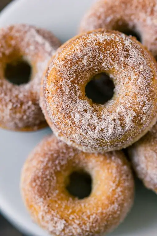 Cinnamon Sugar Quick Discard Donuts