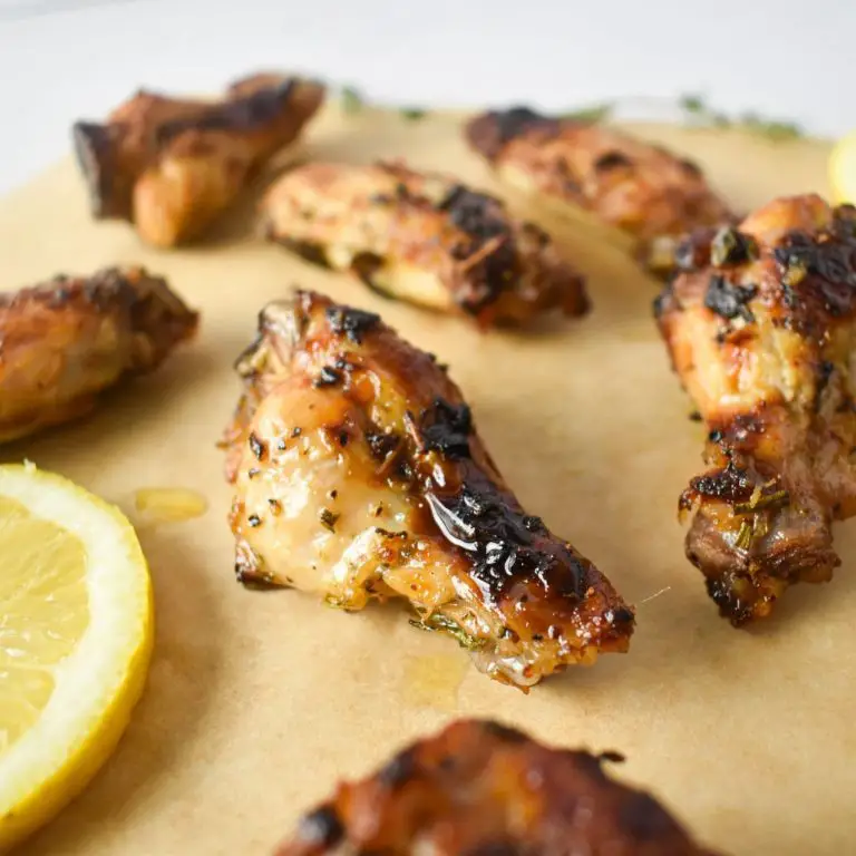 Citrus Herb Marinated Chicken Wings