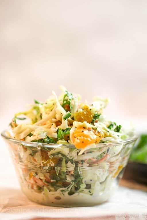 Citrus Poppy Seed Coleslaw