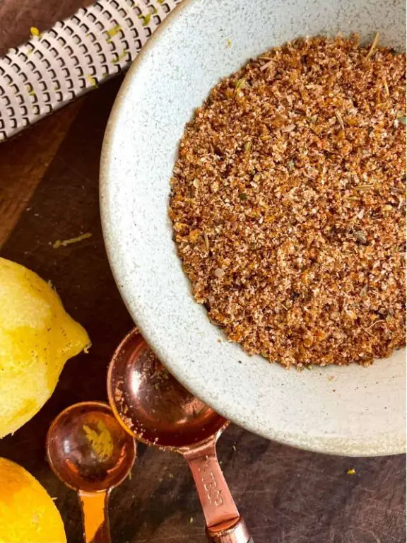 Citrus Zest Rib Rub