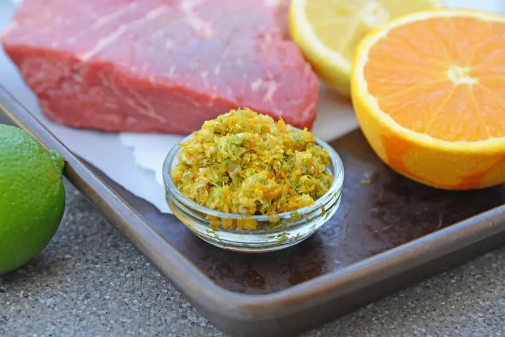 Citrus Zest Steak Rub