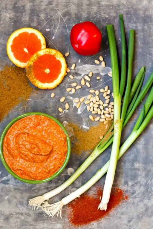 Citrus-Infused Muhammara with Orange Zest