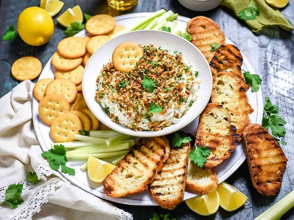 Clams Casino Dip with Cream Cheese and Chives